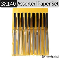 10pcs/set Metal Needle File Set Wood Rasp Metal Polishing Hand FileTools Steel Rasp Needl Filing For Metal Glass Stone Wood Carv