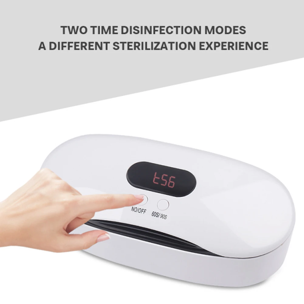 Manicure UV Tool USB UV Case Jewelry Cleaner 60S/90S Ultraviolet LED Box for Nail Art Tool for Comestic Beauty Salon UV Box