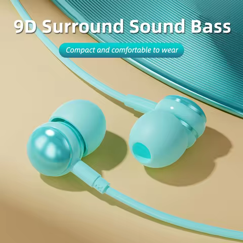 USB Type C Headphones in Ear Wired Earbud 3.5mm Earphones with Microphone for Samsung Galaxy S24 S23 S22 S21 Ultra FE A54 A53