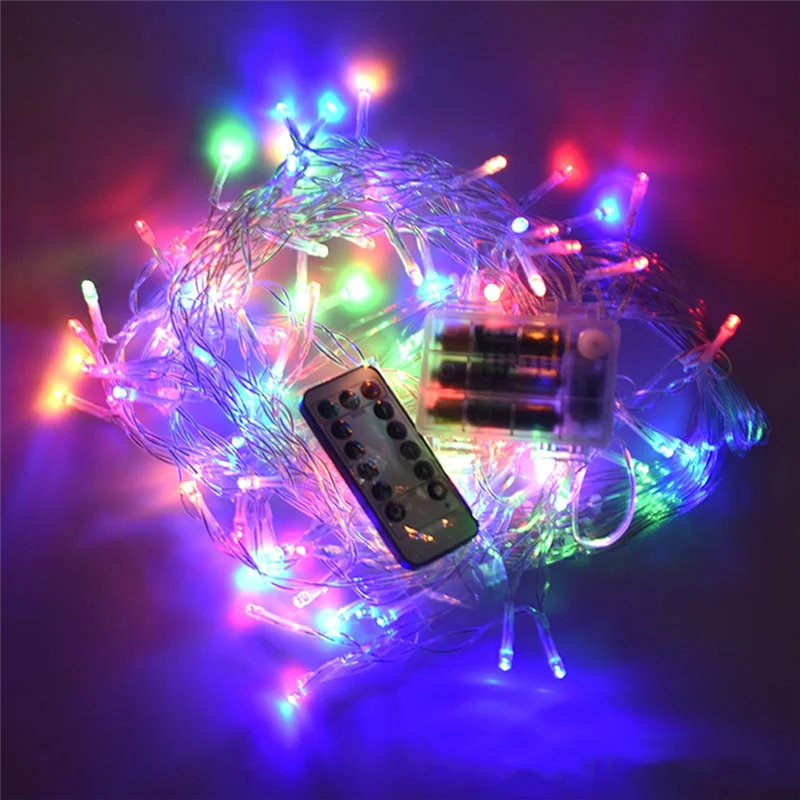 

FAST-3.5M Festoon LED Curtain Garland On The Window Fairy Lights New Year Garland Led Lights Christmas With Remote Control