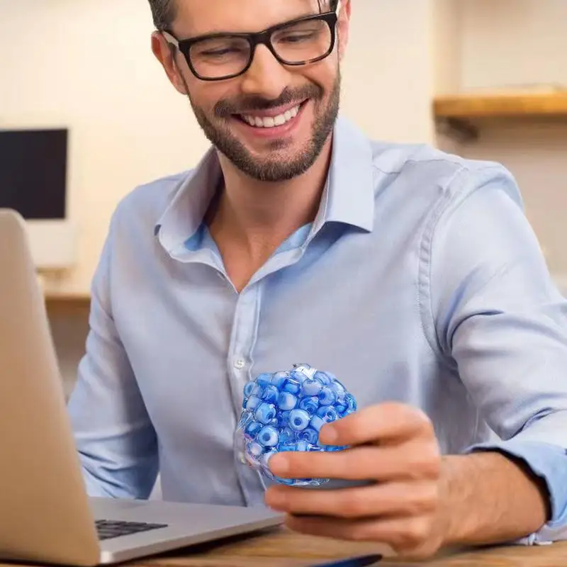 لعبة الضغط الناعمة معسر الاسترخاء الكرة الإجهاد تخفيف تململ الكبار معسر ضغط الملحقات للسفر المنزل