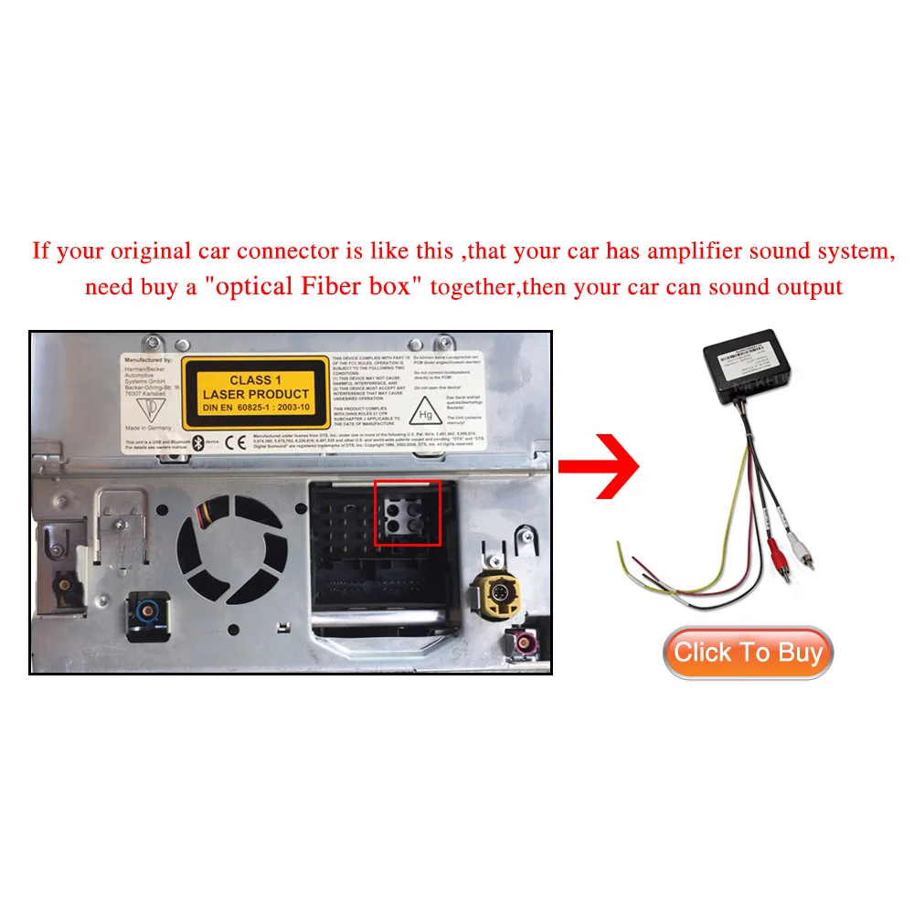 

Extra For Mercedes-Benz For Porsche Fiber Optic Box