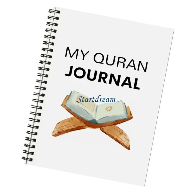 Twin Coil Binding Coran Guide Planner Professional Coran Study Journal Notebook K92C