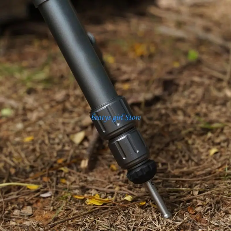 

C7AB Stainless Steel Tripod Feet Pad With Slip Proof Foot Pad For 3/8Inch Mounting Studs On Tripods And Monopods