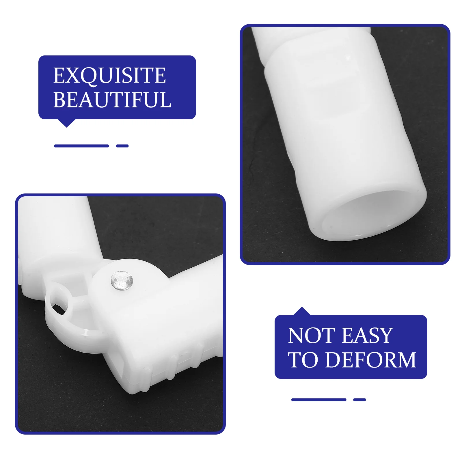 10 قطعة حوض الاستحمام المحمول الكوع موصلات البلاستيك للطي حوض تركيبات خفيفة الوزن دائم تجميع سريع المفاصل للعائلة