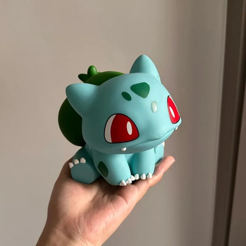 Pocket Monsters Bulbasaur Niedliche Cartoon-Sammelfigur Modell Wohnzimmer Eingang Schreibtisch Ornament Deko Perfektes Geschenk
