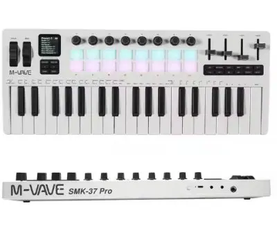 M-VAVE PRO SMK-37 Keyboard 37 key MIDI Controller w/ Built-in