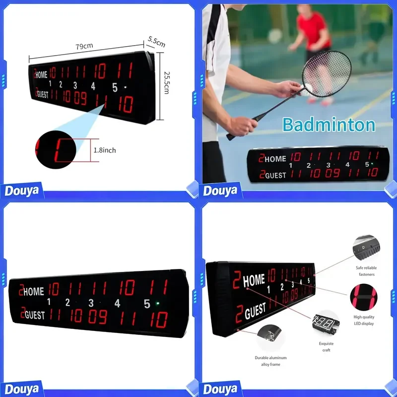 Placar Eletrônico Digital LED - Table Tennis Score avaliação e preço