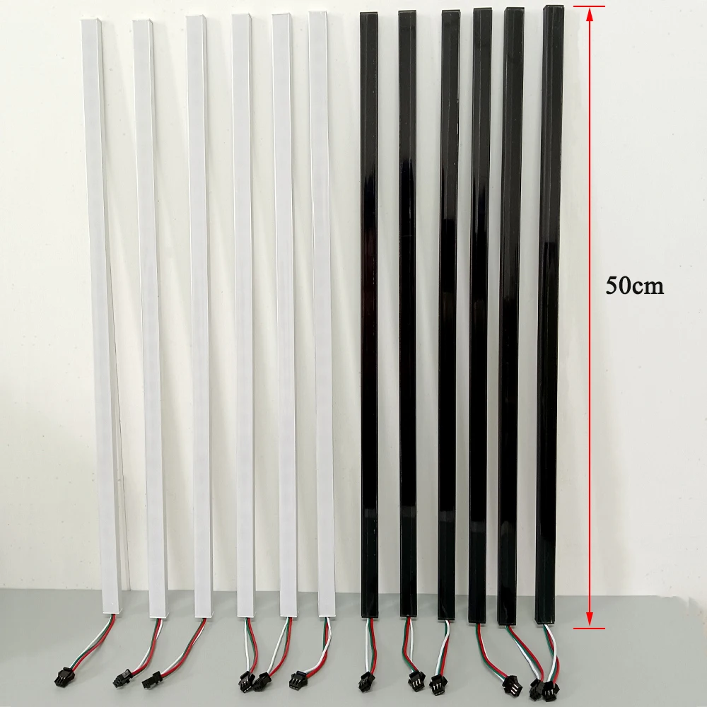 الموسيقى إيقاع مصباح ليد بار عدة DC5V RGB 60 المصابيح/م SP107E وحدة تحكم بلوتوث التحكم الصوتي الطيف الصوتي مزامنة اللون تغيير