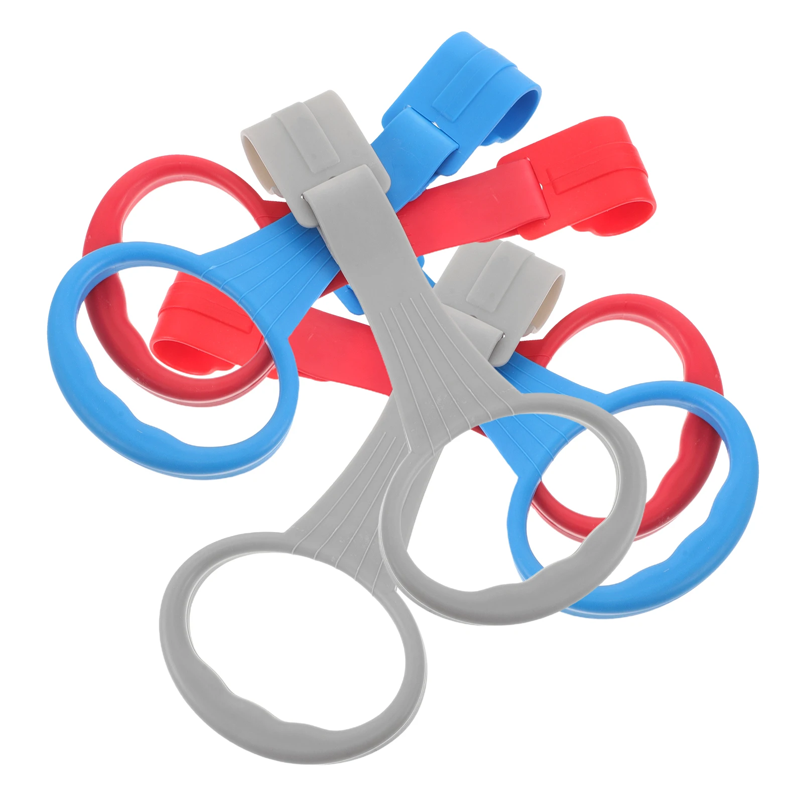 

6 Pcs Baby Safety Ring Pull up Rings Walking Assist Tools Hand Play Gym Replacement Parts Plastic Helper Assistance for Fitness