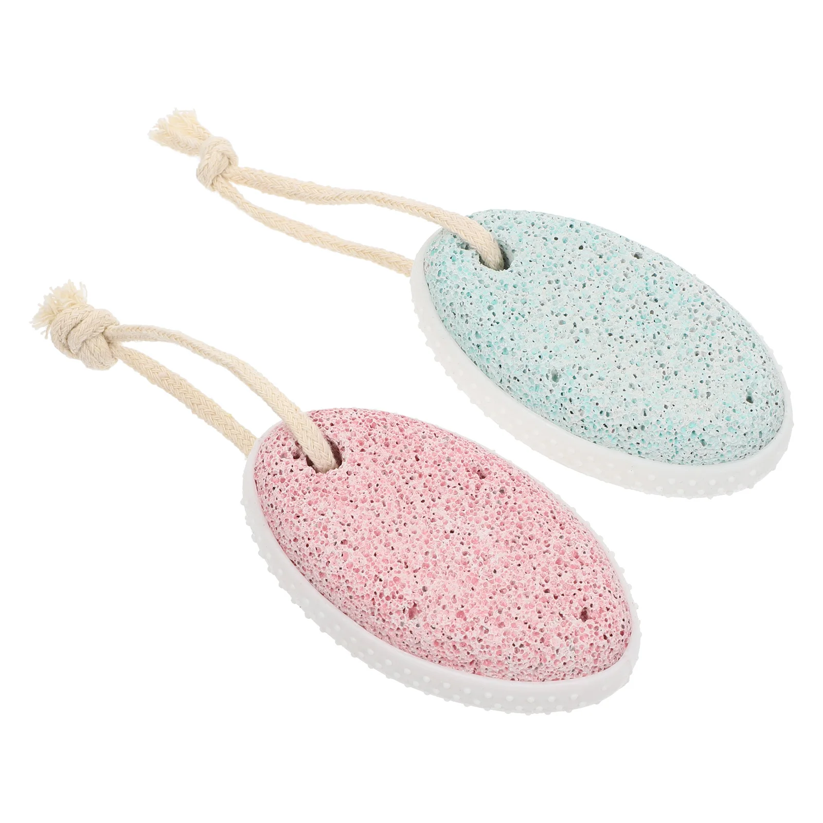 

Stepping Stone Exfoliating Callus Remover Pumice for Feet Foot File Care Trimmer Pedicure Skin Scrubber Oval Tools