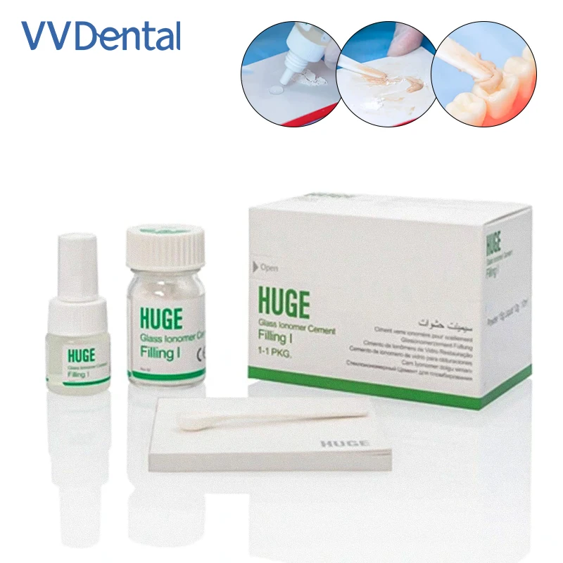 Glass Iononer Cenent Filling I Dental Material Gic Cement Easymix Permanent Glass Ionomer Cement Glue Adhesive