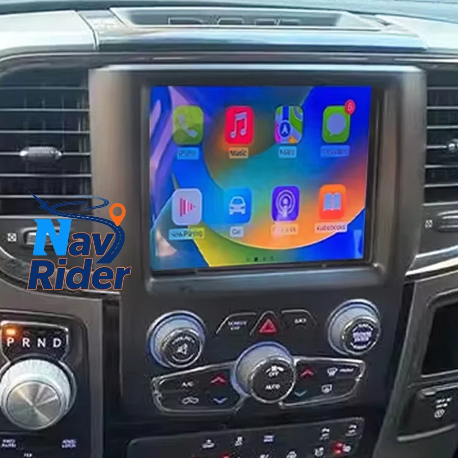 

Stereo Autoradio Car Multimedia Player Navigation Wireless Carplay Android 15 Screen For Dodge RAM 1500 2500 3500 2013 2018