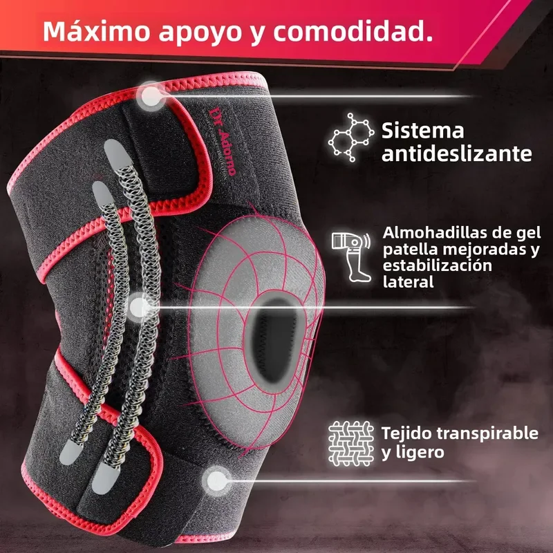 

1PCS Non-Slip Knee Brace Support for Hiking Outdoor Running Cycling Men's And Women's Spring Joint Protection Equipment