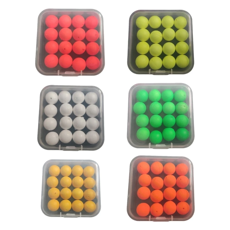 16Pcs Fishing Float Strikes Round Float Bead for Variety of Fishing Environment Fishing Bobber Float Set