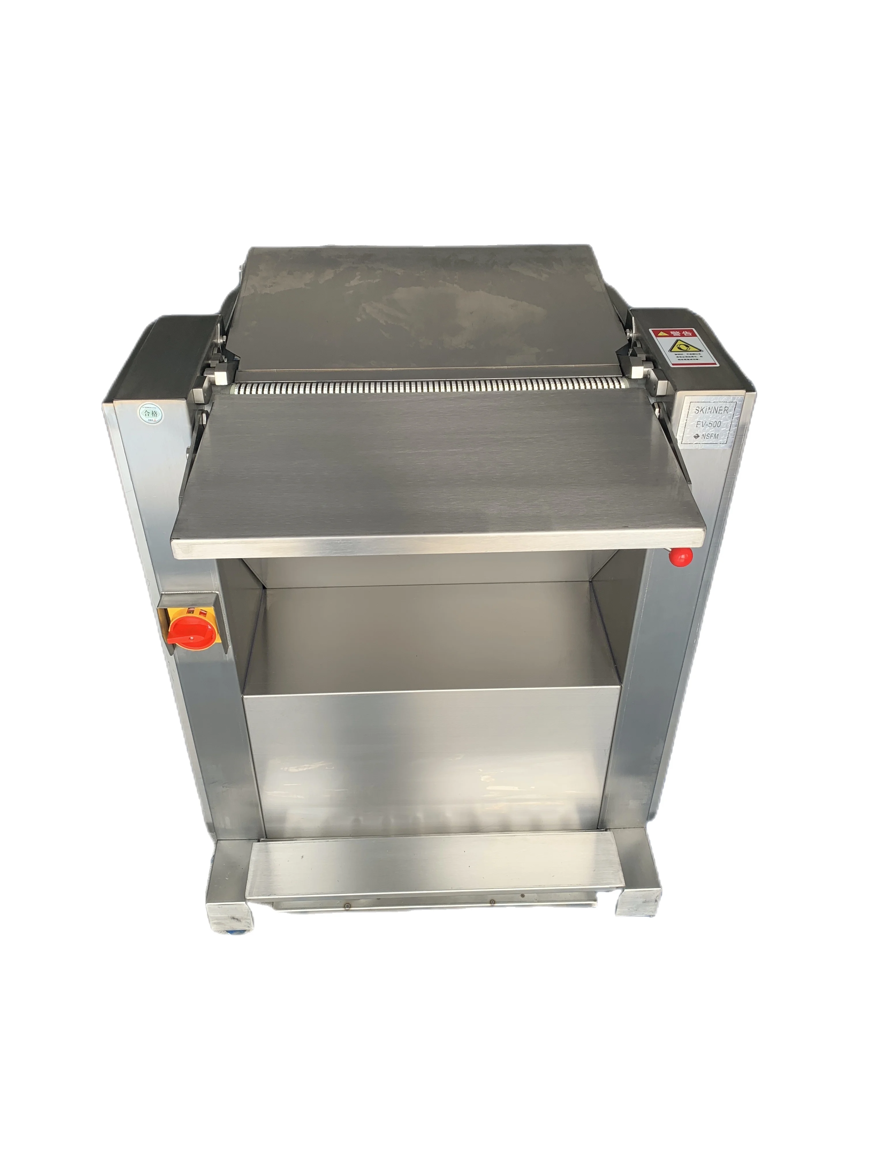 ماكينة إزالة مقشرة من الفولاذ المقاوم للصدأ موديل 500 ماكينة تقشير لحم الخنزير