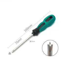 1pcs New Special-shaped Three Points Screwdriver Hand Tools Three prong 3-Point screw driver with Magnetic