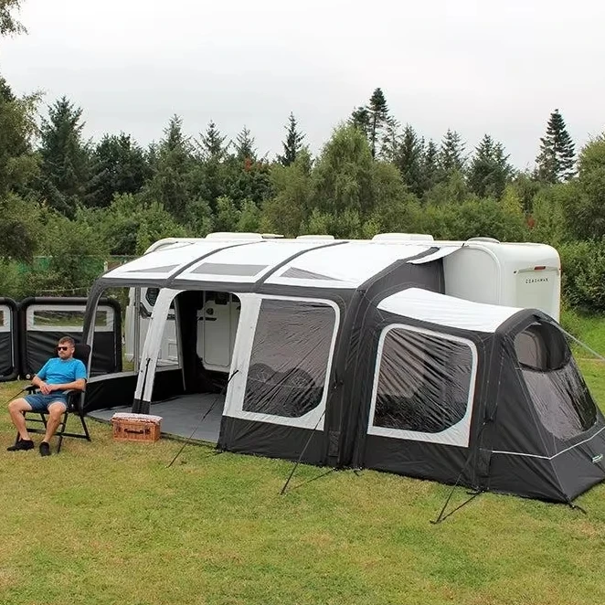 

Inflatable RV Tent Oxford Cloth Material TPU Lining High Quality Portable Customizable Quick Inflation
