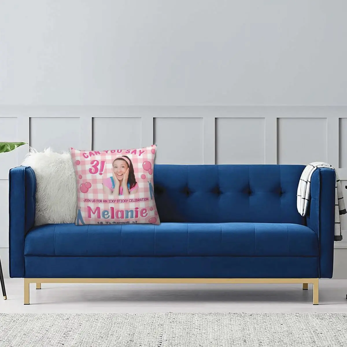 وسادة غطاء Kawaii ملكة جمال راشيل الكرتون المطبوعة غطاء الوسادة مضحك كيس وسادة ل أريكة ديكور المنزل سادات