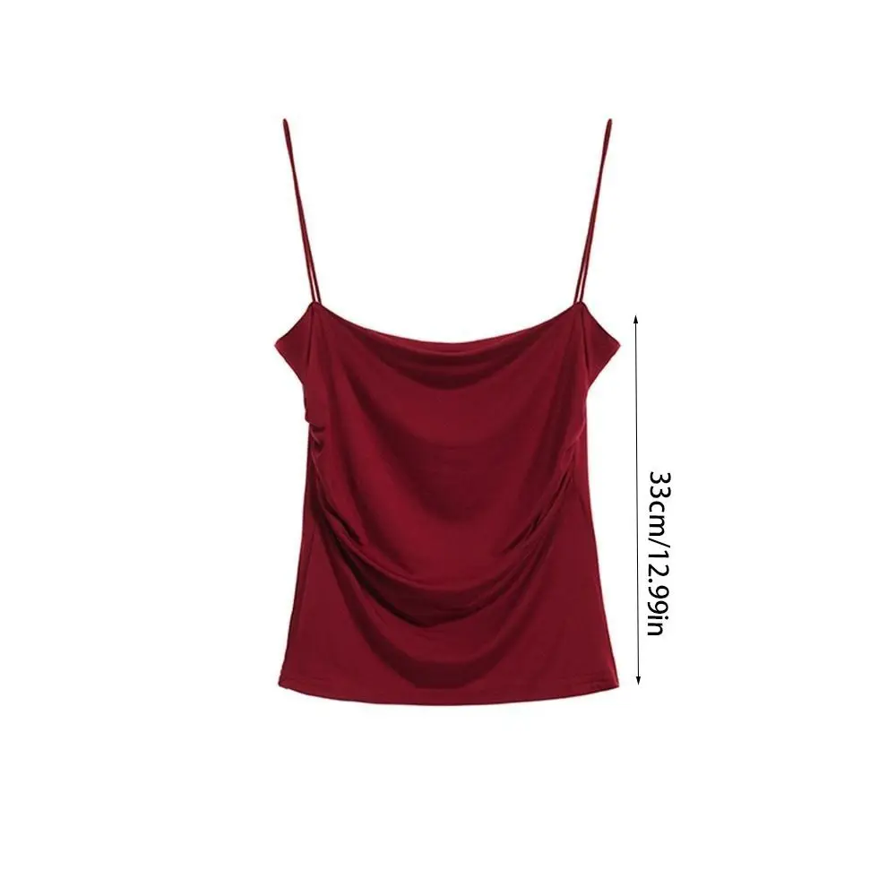 สแควร์ผู้หญิงเสื้อกั๊กถ้วยคงที่ริ้วรอยด้านหลังที่สวยงามชุดชั้นใน Anti-light ห่อเต้านม Slim Back Slim SLING