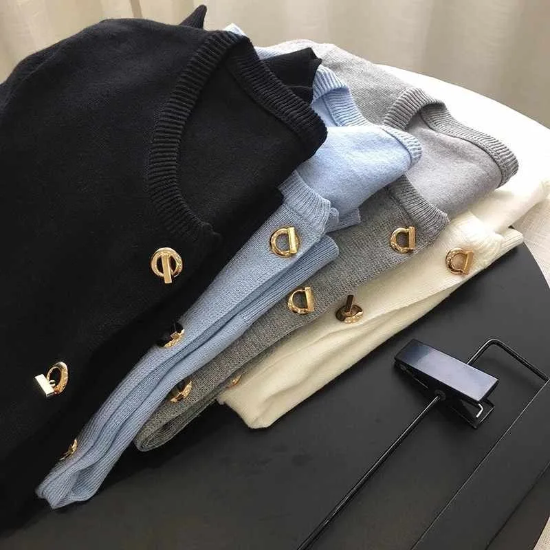Cardigan Women Sweaters Short Coats Round Neck Jackets Full Sleeve Jumpers Y2k Streetwear Elegant Knit Open Stitch Casual 2026