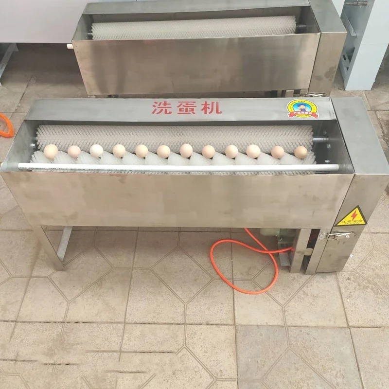 Fully Automatic Stainless Steel Egg Washing Machine Egg Washing Machine Egg Duck  Goose Cleaning Machine