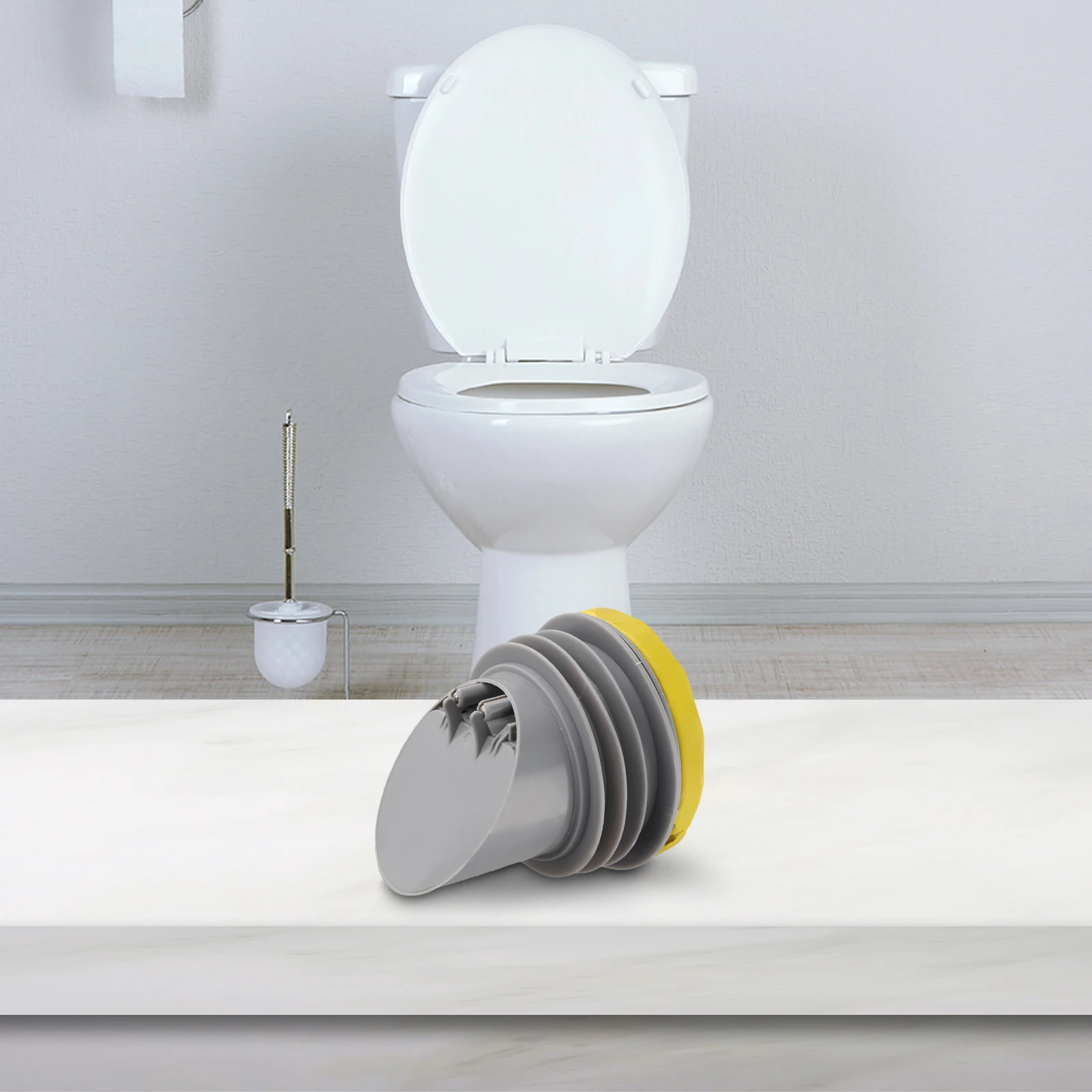 Anti Backflow Toilet Flange Leak-Proof Integrated Valve Long-lasting Performance Prevention Of Unpleasant Smell