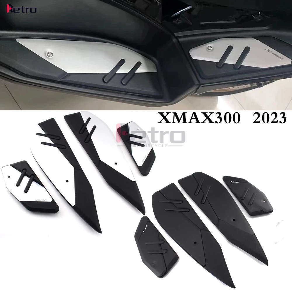 

XMAX 2023 Foot Pegs Motorcycle Skidproof Pedal Footrest Footpads For Yamaha XMAX 125 250 300 400 XMAX125 XMAX250 XMAX300 XMAX400