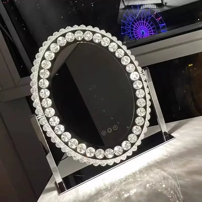 Luxury Design Mirror Living Room Bedroom Modern Aesthetic Fashion Interior Decoration Mirror Desk Spiegel Wand Home Decoration