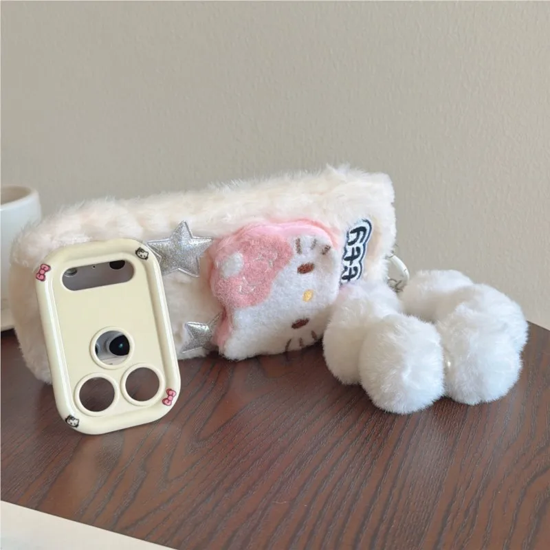 ثلاثية الأبعاد أفخم هول كيتي مع الحبل المحمول لهاتف جالاكسي S25 S24 S23 S22 S21 S20 Plus FE Ultra A14 15 16 54 حافظة فتاة لطيف الكرتون