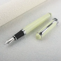 New Jinhao X750 Deluxe Black 18kgp Fountain Pen 18kgp Medium Nib Fountain Pen Hot Black