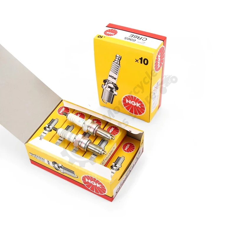 NGK original CR6E níquel oro bujía se adapta a Stels ATV 600GT 700GT 800GT Dinli DL-A160011-00 A160011-00 NGK-CR6E piezas cuádruples
