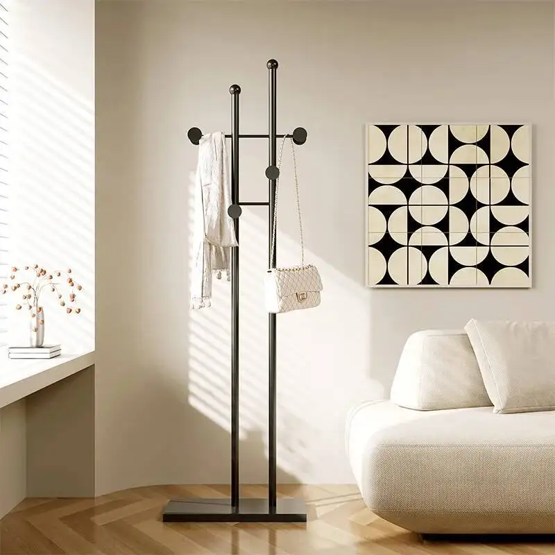 

Small Open Coat Rack Creative Standing Modern Display Trendy Lounge Indoor Dress Racks Nordic Garment Porte Manteau Furniture