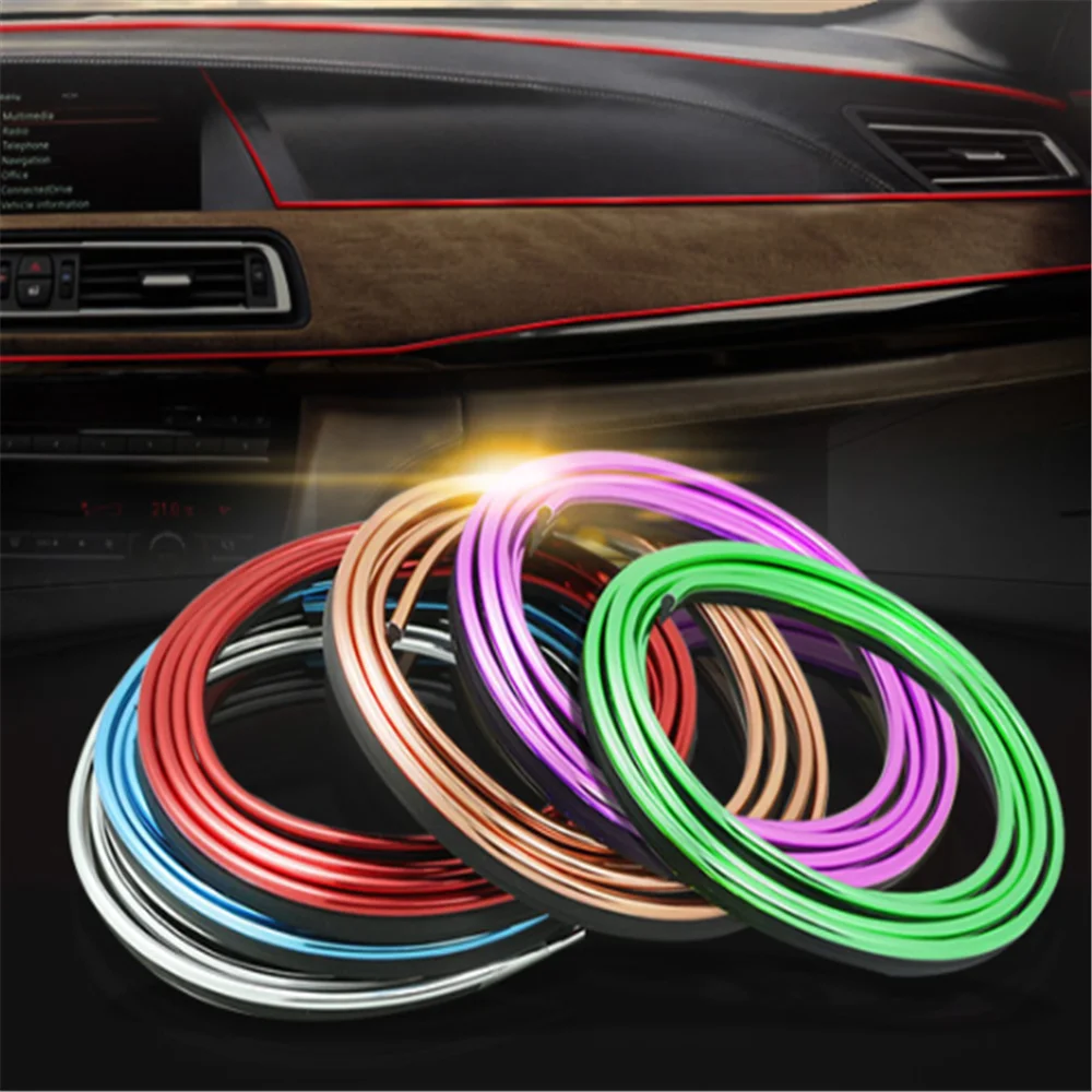 5M Car dashboard trim strip for Renault Megane 2 3 Duster Logan Clio 4 3 Laguna 2 Sandero Scenic 2 Captur