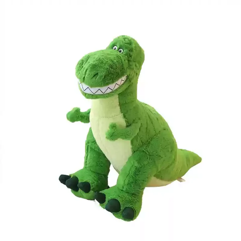 Disney toy story rex brinquedo de pelúcia macio o dinossauro rex verde menino boneca rex dinossauro animal de pelúcia crianças presente travesseiro macio brinquedos