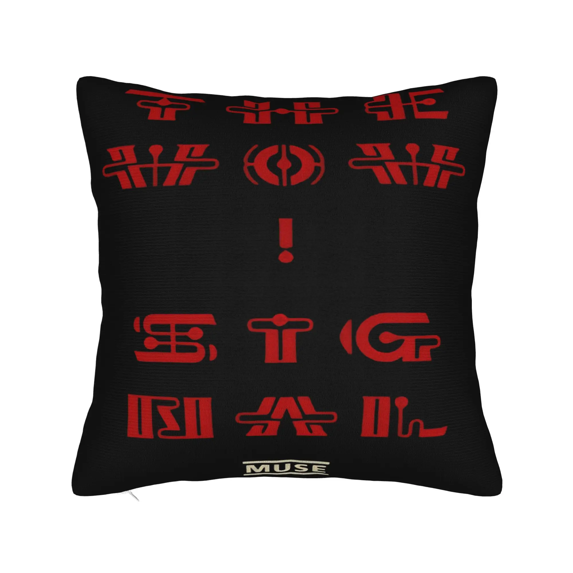 Decorative Pillow Cover MUSE The Wow! Signal Europa Tour 2026  Merch Seat  Pillow Case Cover Drop Shipping Multi Size
