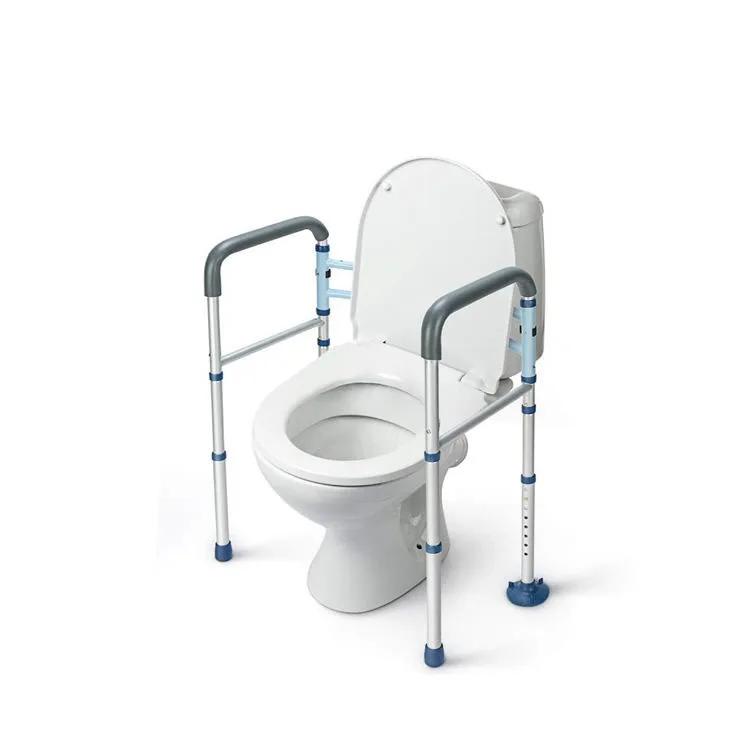 

Elderly disabled home width height adjustable aluminum toilet frame bathroom toilet toilet handrail