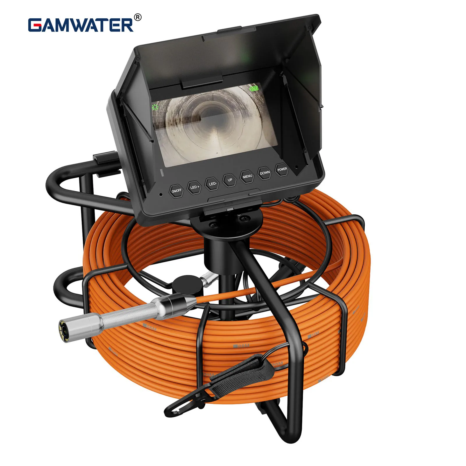 

4.3 Inch Sewer Inspection Camera with IP68 Waterproof Rating and 8500mAh Battery for Drain Pipe Examination