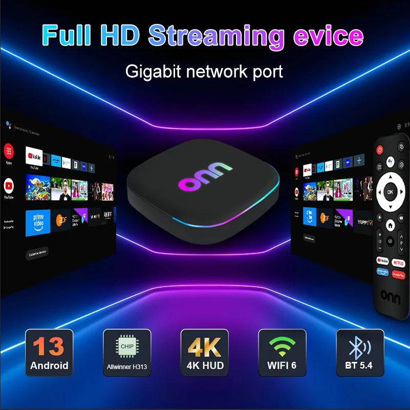 Boîtier Android ONN Budget pou - Home Cinema Youtube avis et prix