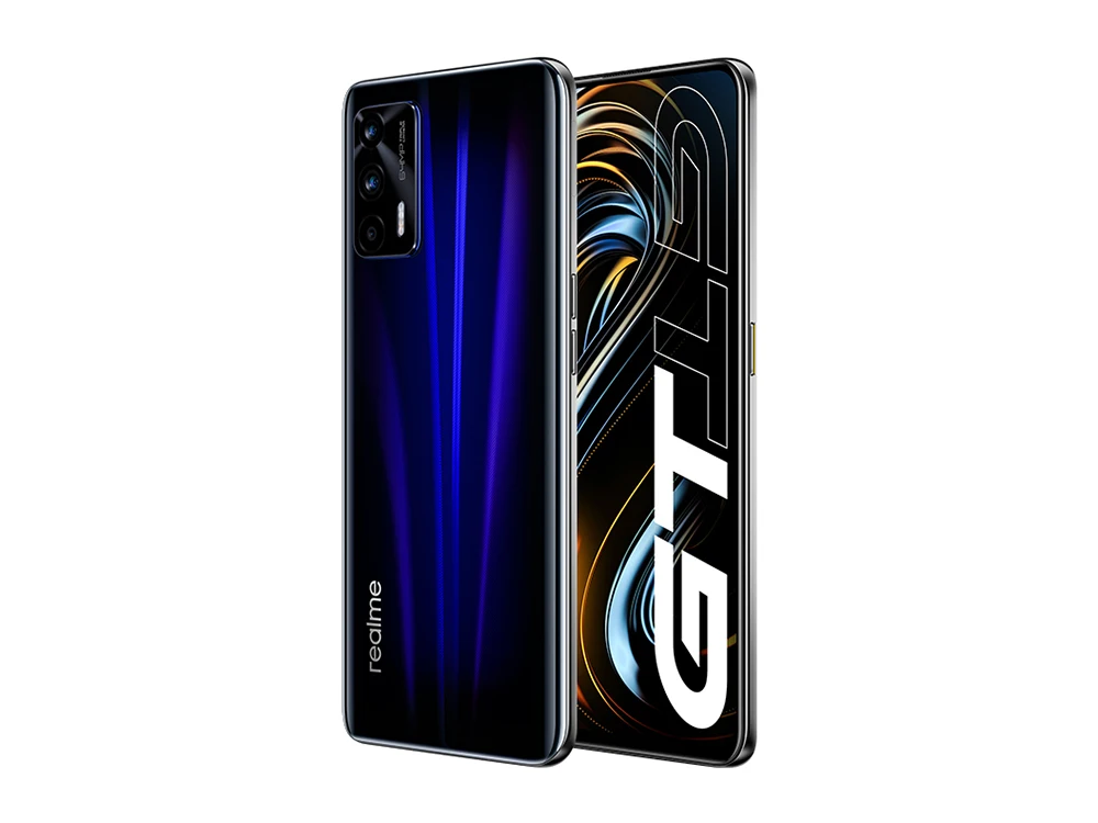 Realme-GT 5G Mobile Phone, 12GB, 256GB, 6,43 ", 120Hz SuperAMOLED, Snapdragon 888, Octa Core, 65W carregador rápido, original, ROM global, Novo