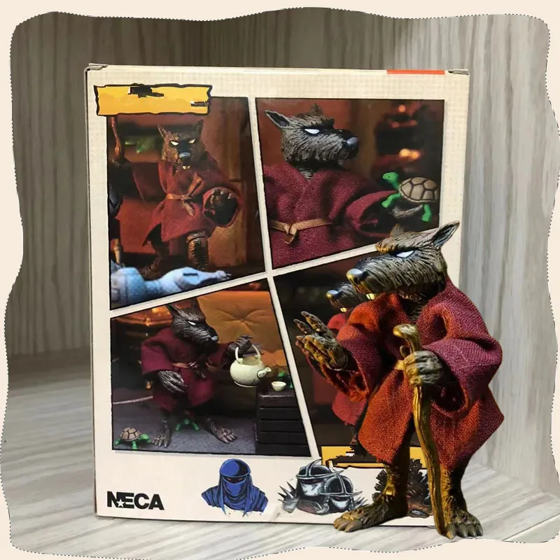 

В наличии Neca 54309 Splinter аниме экшн-фигурка Neca 54309 мышь Фигурки Коллекция орнамент модели куклы игрушки детские подарки