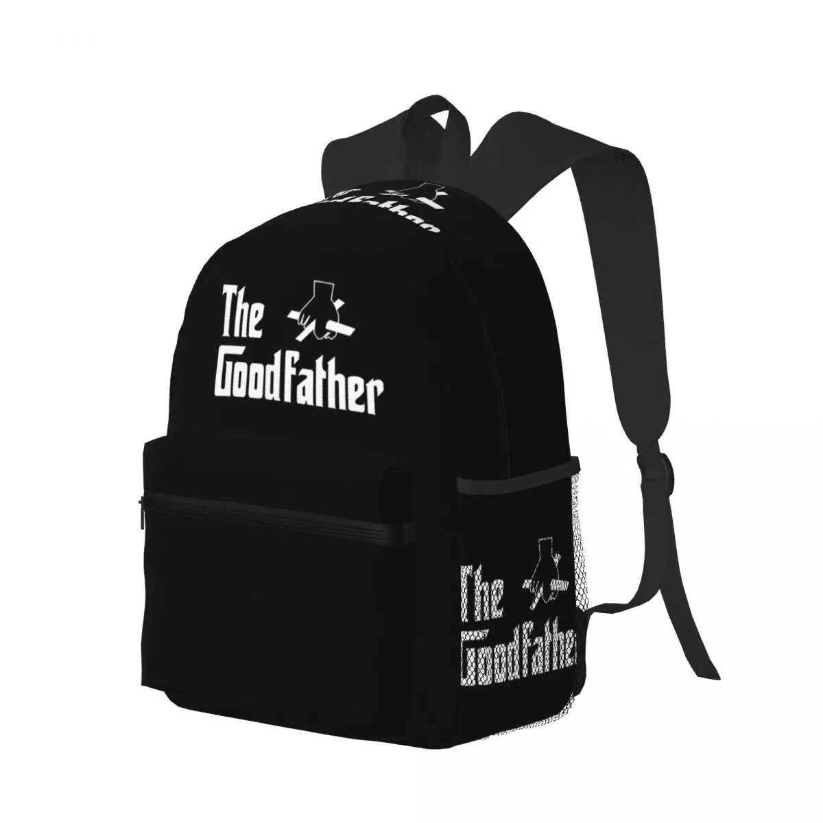 The Godfather BBQ Grilling Cooking Chef Smock Barbecue Enthusiast Student Backpack School Bag Daypack for Bookbag Shoulder Bags