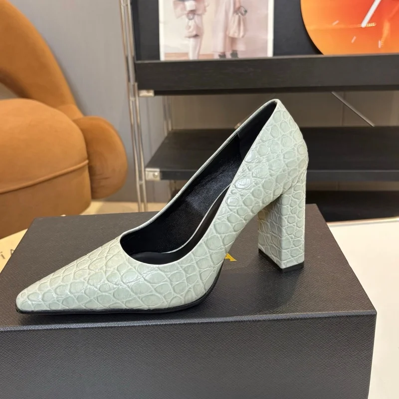 

Stretch velvet leather goat leather modern new style pointed-toe open-toe fashionable casual shoes