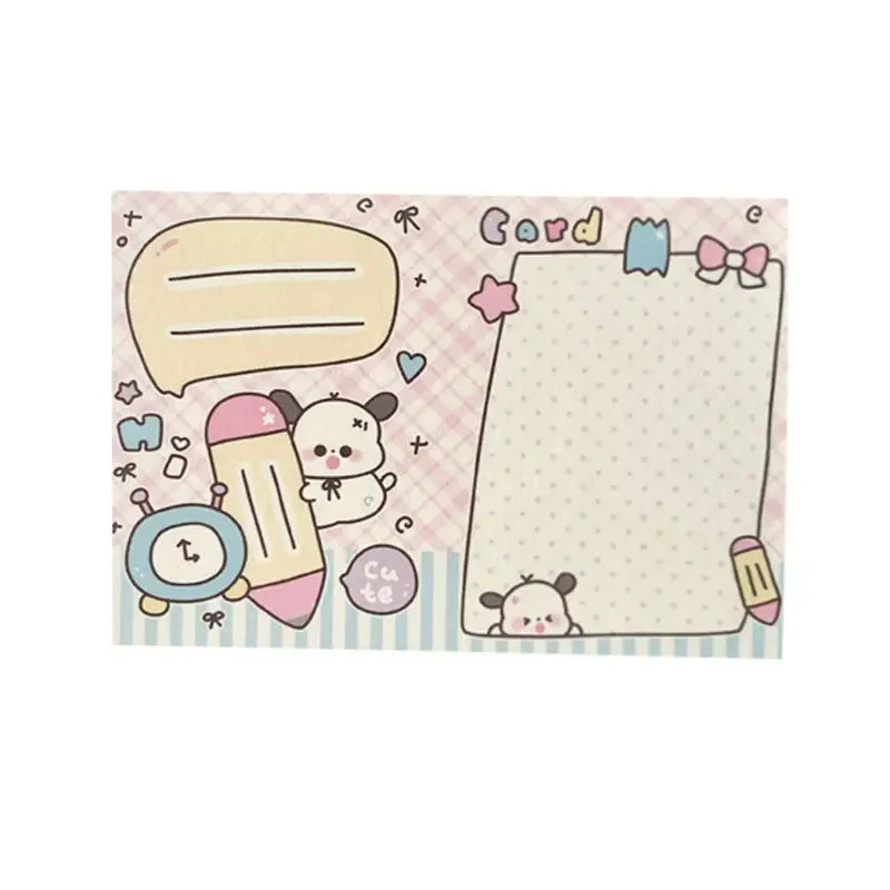 Cute Puppy Simple Note Pad Ins Style Tearable Girl Student Notes High-looking Decorative Note Paper