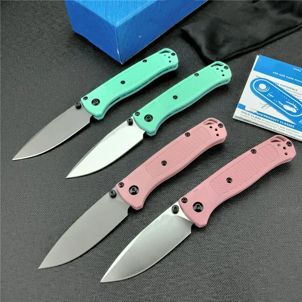 BM 533 Mini Bugout Folding Knife S30V Sharp Blade Nylon Glass Fiber Handle Outdoor Tactical Hunting Hand Tool EDC Knives