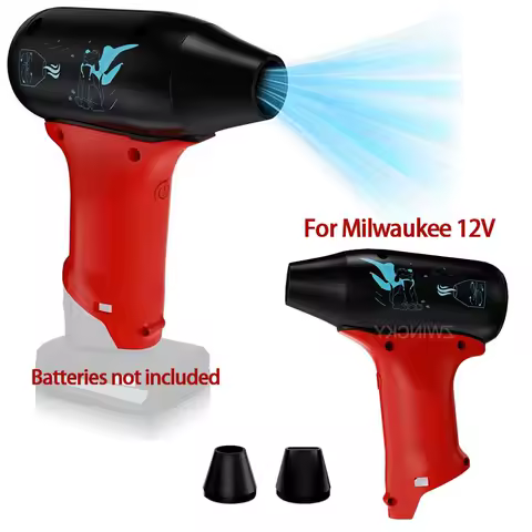 Portable Jet Blower Mini Jet Dry Blower Super Jet Blower Adjustable Wind Speed For Milwaukee M&amp;12 12V Li-ion Battery