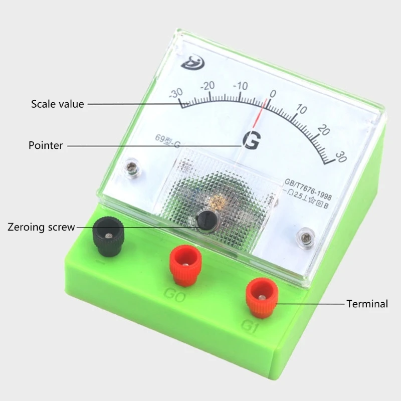 Dạy Trình diễn Điện kế Ampe Cảm biến Ampe kế nhạy Analog