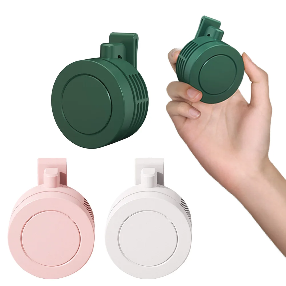 

Mini Clip Fan with 3 Speeds Portable Fan Wearable Personal Body Fan for Outdoor Work Hiking Travel