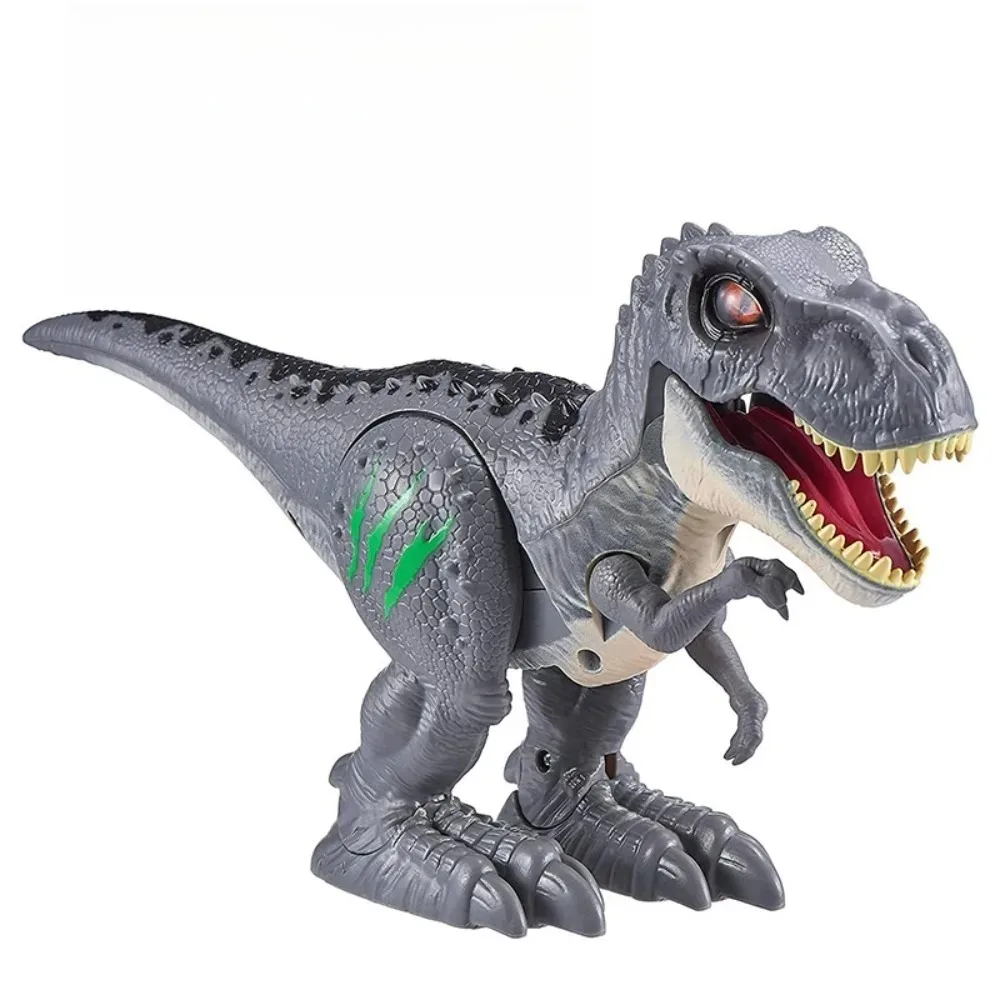 Zuru Attack Grey Tyrannosaurus Battery Powered Robot Toy, Dinosaur Model Simulation Toy, Robot Dinosaur Gift for Children
