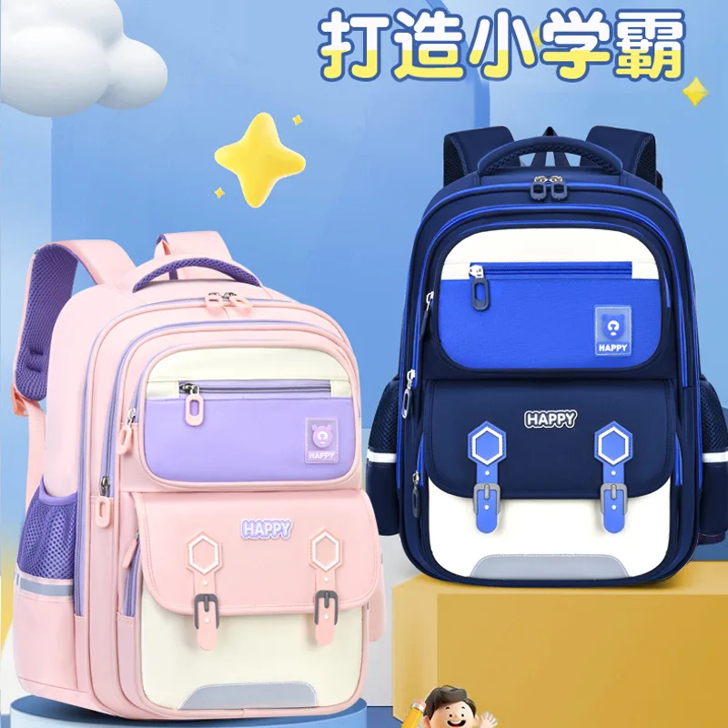 British Style Backpack for Kids,Capacity School Travel Bag with Ergonomic Lumbar Support and Comfortable for Boys Girls